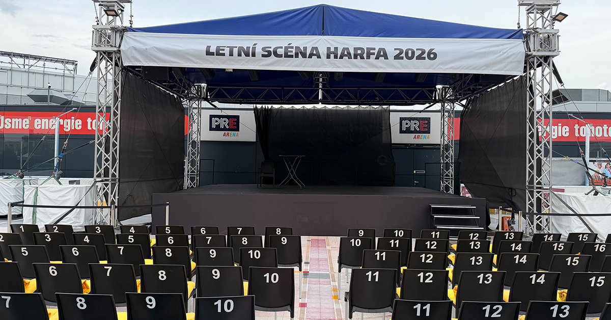 Letní scéna Harfa