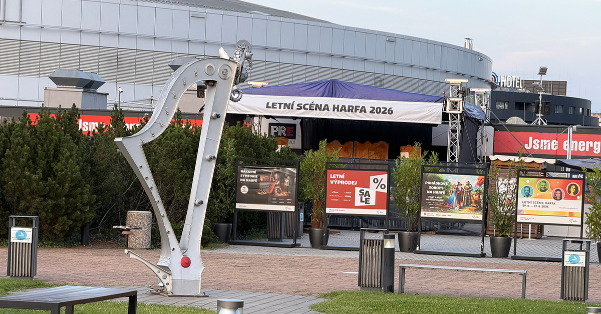 Letní scéna Harfa